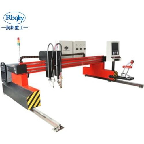 MEF-3060 gantry metal cutting machine with flame/plasma two torches