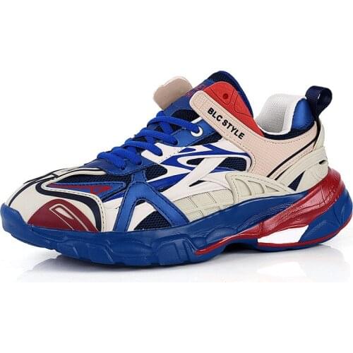 2021Mens Fashion Breathable High Quality Outdoor Casual Shoes Fashion Non-Slip Walking Thick Bottom Increase Couple Shoes