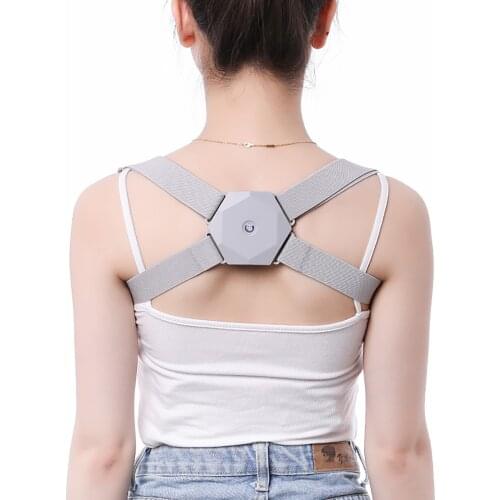 2021 Intelligent Posture Corrector Electronic Reminder Back Support Adjustable Smart Brace Support Belt Shoulder Training Belt