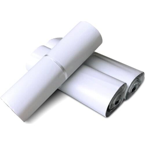 150pcs/Lot White Plastic Sealing Shipping Package Mailer Bag Self-adhesive Post Mailing Express Poly Courier Bags Envelope Pouch