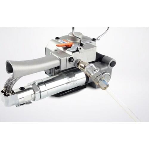 The sensitivity of A19 pneumatic packing machine hand buckle free PET strap PP automatic strapping machine packing belt hot melt