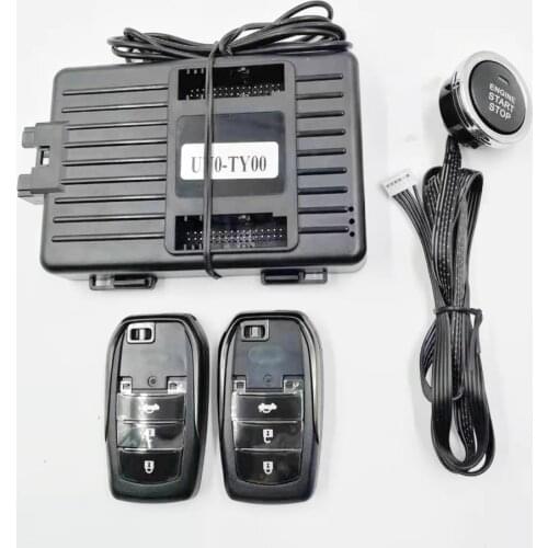 For toyota PRADO Car add push button start stop sysem and remote key start stop control system for Toyota PRADO