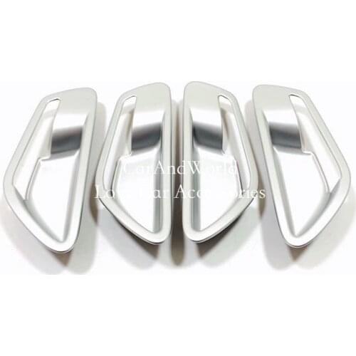 For Hyundai Tucson NX4 2021 2022 Interior Door Handle Cover Door Bowl Trims Insert Bezel Frame Car Garnish Accessories