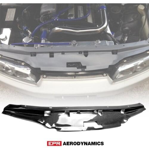 For Nissan Skyline R32 GTR GARA Defend Style Carbon Fiber Glossy Finished Cooling Panel performance line Accessories Body kit