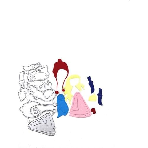 Julyarts Clothes Shaker Scrapbooking Photo Album For Card Making Decoration Embossing Craft Dies