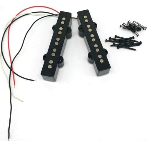 Ceramic Open Style 5 String JB Bass Pickup for JB Style Bass Guitar Parts