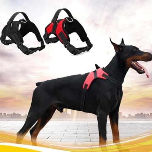 Durable Reflective Pet Dog Harness For Dogs Adjustable Big Dog Harness Pet Walking Harness For Small Medium Large Dogs Pitbull