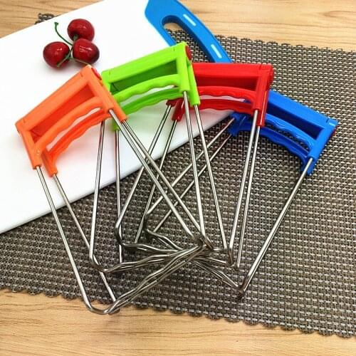 Direct selling anti-ironing dish holder stainless steel anti-ironing dish holder Pick-up clip Heat insulation clip wholesale