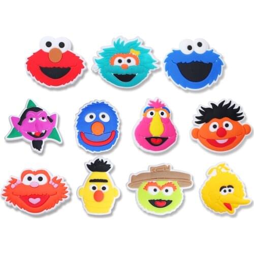 Single Sale 1pcs shoe charms shoe accessories for wristbands croc jibz best gift for shoe decoration Kids gift