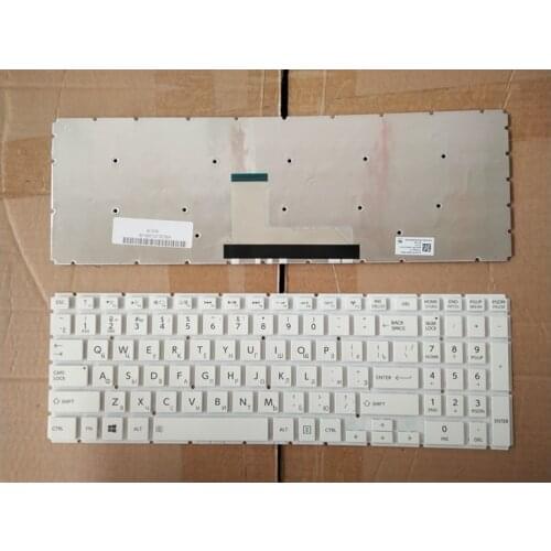 RU White New FOR Toshiba L50-B L50D-B L55DT-B S50-B Laptop Keyboard Russian