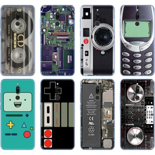 Silicon Case For redmi 8a 8 note 8 9 PRO 8T 9S For xiaomi mi NOTE 10 PRO 9 lite POCO F2 Pro Vintage Tape Camera Gameboy