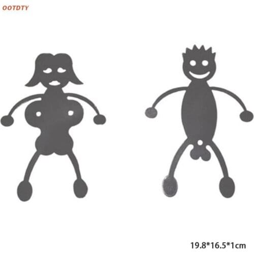 Funny Stainless Steel Barbecue Tool Novelty Women Men Shaped Hot Dog Roasters Holder Roasting Stick Fork Rack for Campfire