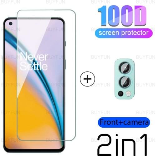 2in1 Camera Lens Protective Film For OnePlus Nord 2 5G screen protector for one plus 1+ nord n100 n10 n200 ce 5g Tempered Glass