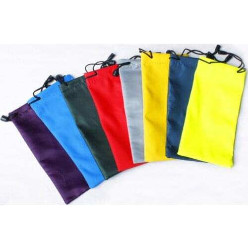 Multicolor Cloth sunglasses pouch soft eyeglasses bag glasses phone case Wholesale LX2197