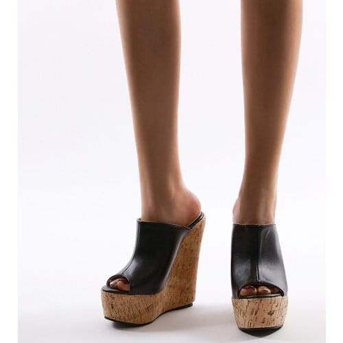 2021 Flip Flop Women Summer Transparent shoes women Wedges Sandals Women Outdoor Beach shoes Female Summer Shoes Size 35-42