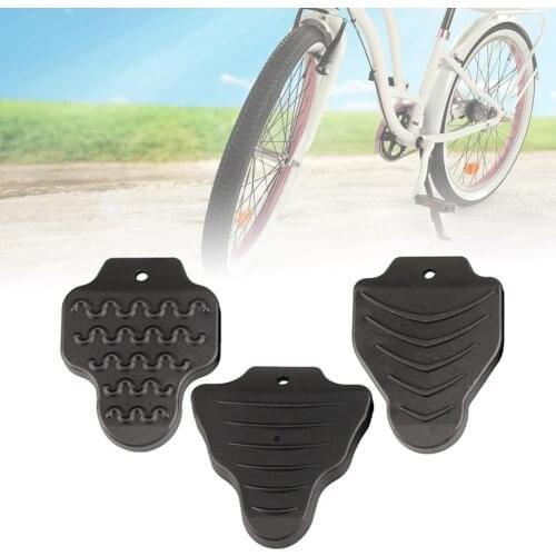 1 Pair Bicycle Rubber Pedal Cleat Covers for SPD-SL/LOOK KEO/LOOK Delta