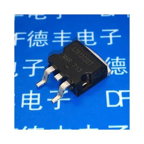 10pcs/lot L7812CD2T TO-263 L7812 7812 TO263 L7812C2T 12V SMD three-terminal regulator
