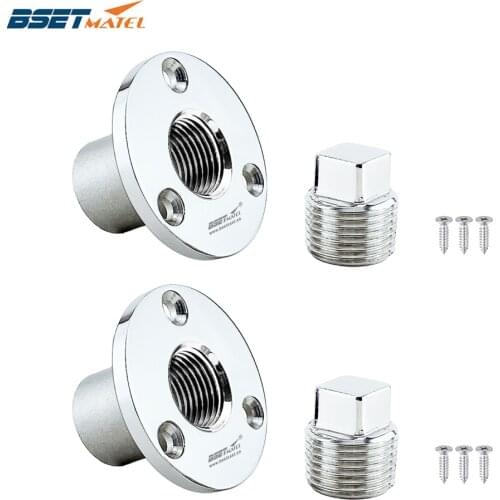 2PCS Universal 25mm Stainless Steel 316 Boat Garboard Drain Plug Bung Hole Drainage Marine Dinghy Transom Hardware Accessories