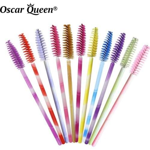 200pcs Mink Eyelash Brush Wholesale Disposable Mink Lashes Brush Bulk Makeup Beauty Can Be Reused Eyelashes Extension Tools