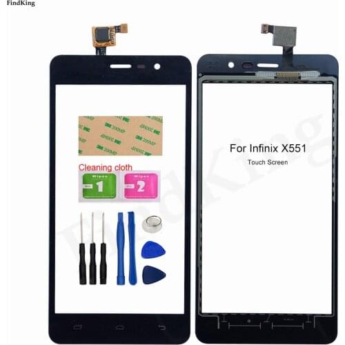 5.5inch Mobile Touch Screen Panel For Infinix Hot Note X551 HotNote Touch Screen Front Glass Sensor Digitizer Tools Adhesive