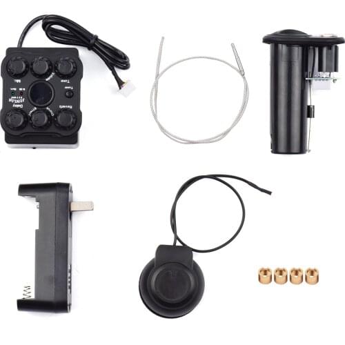 Acoustic Guitar Pickup Resonance Pickups Preamp System with LED Screen For Guitar Accessories Guitar Parts