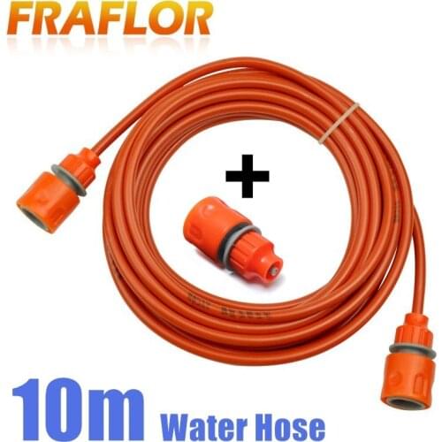 Free Shipping 10m Water Hose Pipe With Quick Connecter Adaptor, Household High Pressure Car Washer Washing Machine Garden Hose