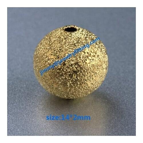 Size 14mm*2mm( hole) stardust beads brass fashion jewelry findings jewelry accessories various plated color can be choice