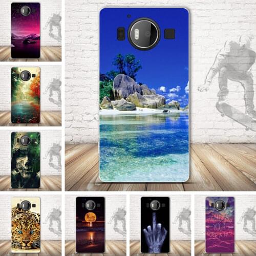 For Cover Microsoft Nokia Lumia 950 Case Soft Silicone TPU Back Capa Luxury 3D Cute Capa For Fundas Nokia Lumia 950 Phone Cases