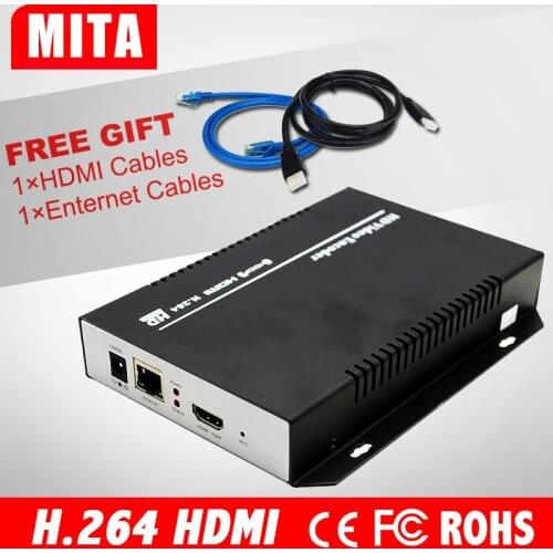 H.264 Full HD MPEG-4 AVC hdmi ip encoder for IPTV streaming HTTP RTSP RTMP HLS