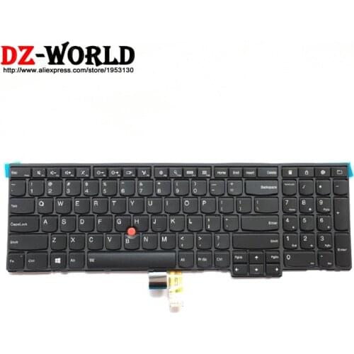 New/Orig US English Backlit Keyboard for Thinkpad T540P W540 W541 T550 W550S T560 P50S Backlight Teclado 04Y2465 04Y2387 0C45030