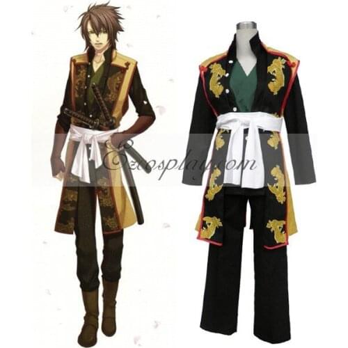 Hakuouki Shinsengumi Kitan Soji Okita Cosplay Costume E001