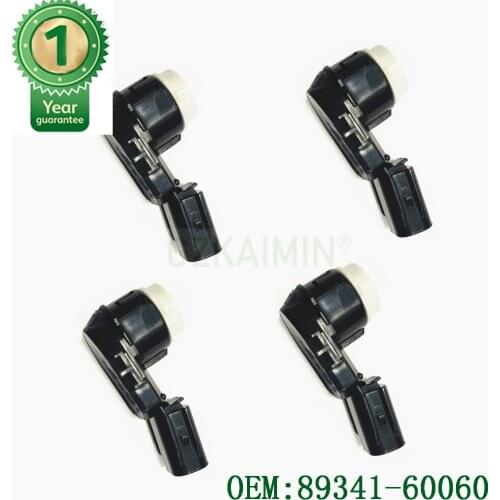 Set of 4 PCS PDC Parking Sensor OEM 89341-60060 8934160060 For Toyota Lexus LX570 2015-2019