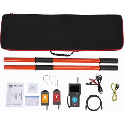 ETCR1500 Portable High Voltage Insulation Rods Wireless Phasing Detection Tester 500kV Manufacturer Direct
