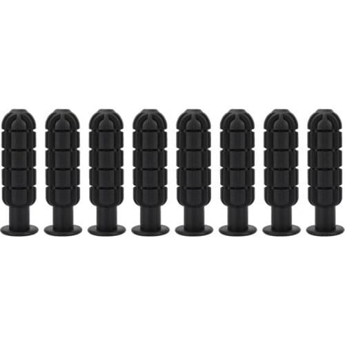 8pcs Durable Table Soccer Part Replacment Kids Children Football Plastic Handle Grip For Table Scoccer Equipment