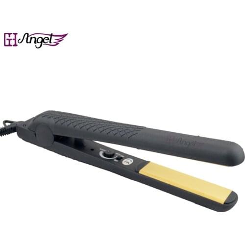 Angels Professional Electronic Hair Straightener Irons Adjustable Temperature Portable Ceramic Flat Straightening Style Tools