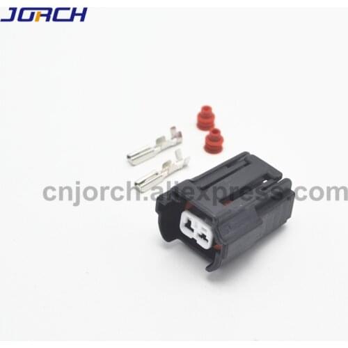 10sets 2pin Hippocampus Fumeilai 323 Putian Mazda 2356MX-5 injector harness connector 6195-0043