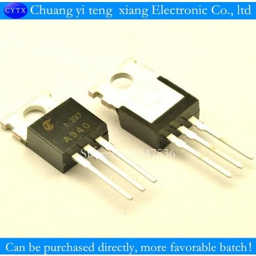 Transistor 2SA940 A940 1.5A / 150V PNP 10pcs / lot