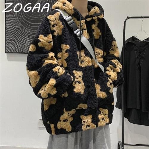 ZOGAA Hoodies Men New Mens Thick Hot Sale Korean Style Hooded Spring Sweatshirt Trendy Harajuku Casual Student Pullover Daily
