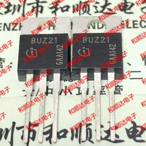 10pcs/lot BUZ21 New Spot TO-220 100V 21A