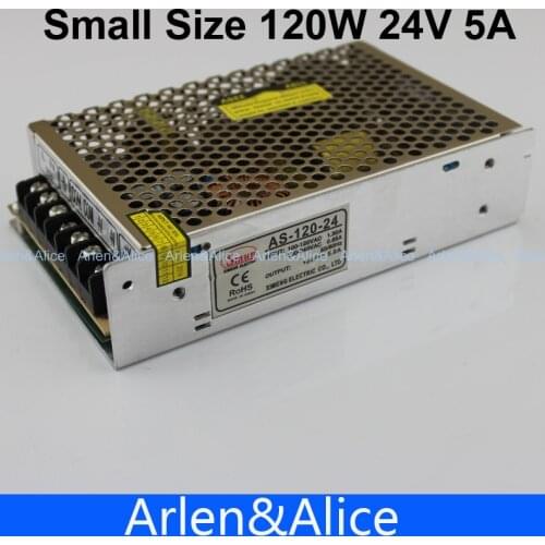 120W 24V 5A Small Volume Single Output Switching power supply for LED Strip light