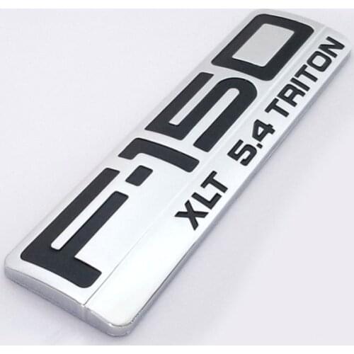 2004-2018 F-150 XLT 5.4 Triton Fender Emblems Badges F NEW F150