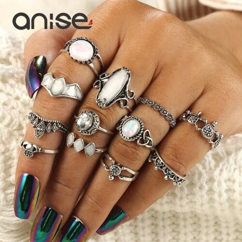 Rings With Crystals Anise China