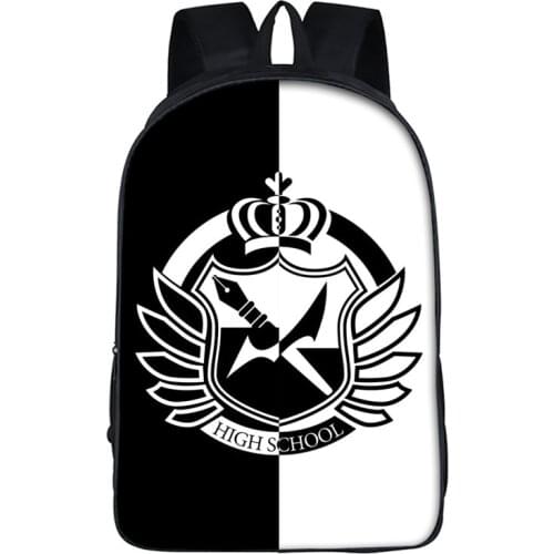 Black Anime Assassination Classroom Cosplay Korosensei Student School Bag Teenagers Travel Laptop Backpack for Boys Girls Gifts