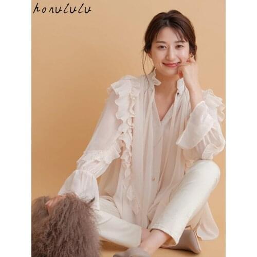 Honululu Womens Chiffon Blouses