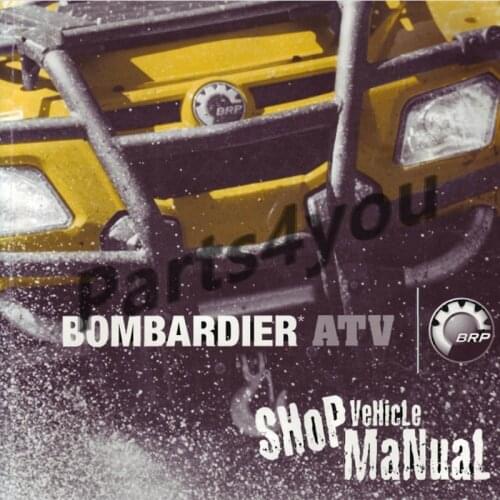 Bombardier Outlander 2006 Manual English Version