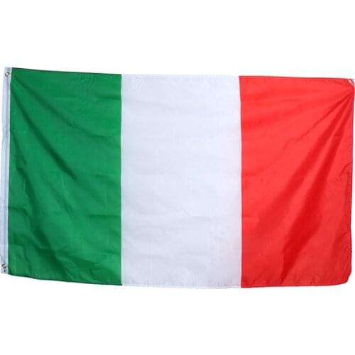 Italian Flag Ita It Italy 1PCS Green White Red National Flag Polyester Printed 90x150cm