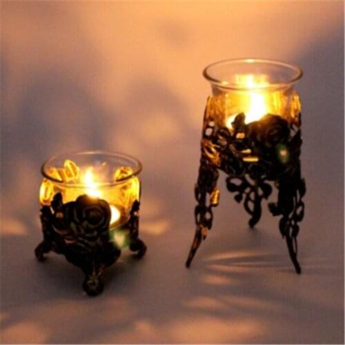 LUOSB Decorative Wedding Candlesticks