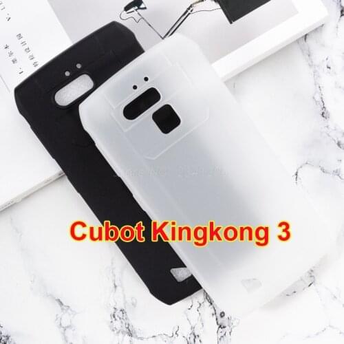 Soft TPU Case For Cubot King Kong 3 Gel Pudding Silicon Case Protective Back Cover Phone Shell For Cubot KingKong 3 5.5" Coque