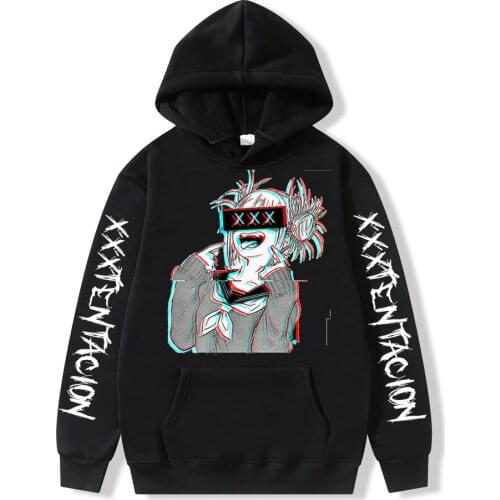 My Hero Academia Japan Anime Himiko Senpai 2021 New Fashion Sweatshirt Men Pullover Winter Sportswear Hoodie Sweatshirt