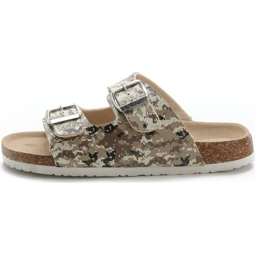 2021 New Kids Cork Sandals Parent-child Beach Shoes for Boy Girl Home Shoes House Indoor Slippers Beach Love Kids Family Style